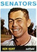 1964 Topps Baseball Cards      294     Ken L. Hunt